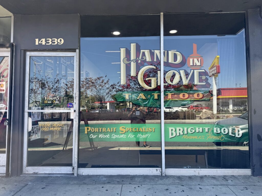 Hand in Glove Tattoo