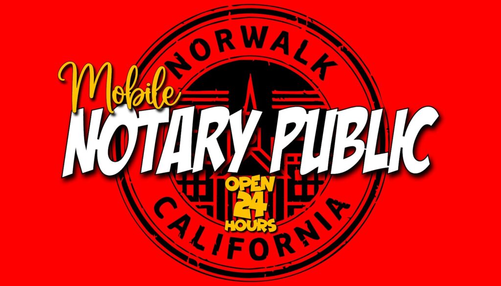 Norwalk Mobile Notary Public
