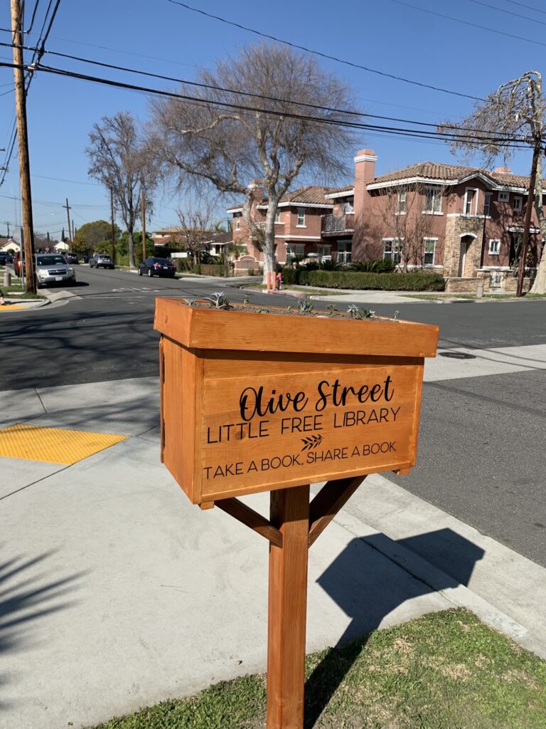 Olive St Little Free Library